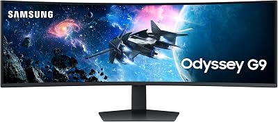 Samsung LS49CG954EUXXU Odyssey 49 Inch Curved Monitor 240Hz 1ms VA HDR1000
