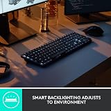 Logitech MX Mechanical Mini Wireless Keyboard QWERTY UK Grey view 4