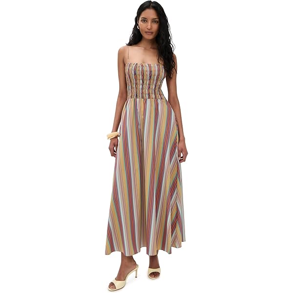 FAITHFULL Women's Esenia Knit Dress, Ombre Stripe Macro Juniper, 6 at  Amazon Women's Clothing store