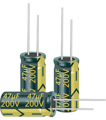 Set of 10, Nichicon 105°C Electrolytic Capacitor 47uF 16V (47 mfd