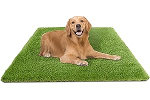 Nalupatio Artificial Grass Outdoor, 4 FT x 6 FT Fake Grass, Turf Grass for Dogs, Fake Grass Decor, Artificial Turf Grass Outdoor, Grass Pad for Dog, Artificial Grass Rug for Patio Balcony