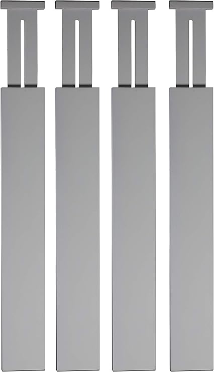 Amazon Com Bambusi Bamboo Kitchen Drawer Dividers 4 Pack Drawer