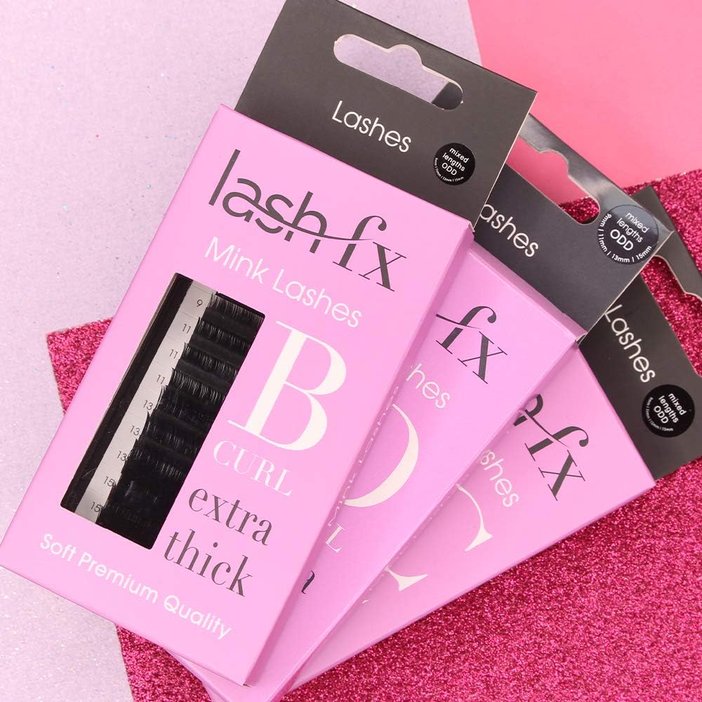 Lash FX 0.20 10 mm Mink D Curl Individual Lashes for Volume and Seamless Results - Image 5