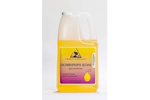 H&B OILS CENTER CO. Cocamidopropyl Betaine Coco Betaine CAPB Natural Surfactant Liquid Premium Highest Purity 100% Pure 128 oz, 7 LB, 1 gal