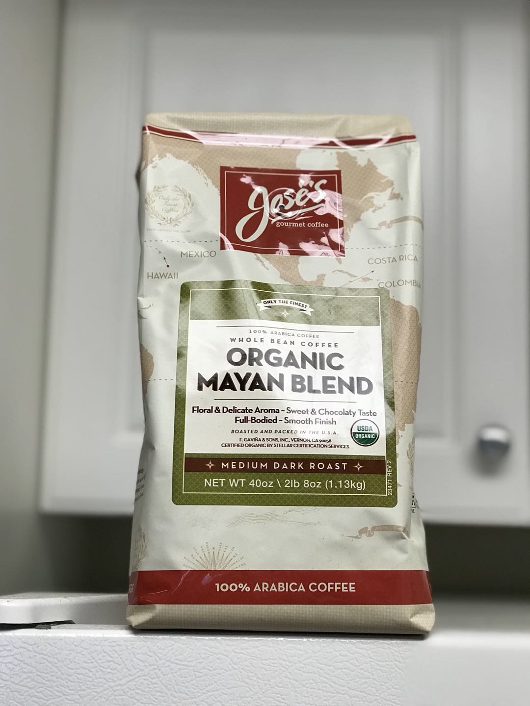 Jose's Vanilla Nut Whole Bean Coffee 3 lb. Bag 2pack