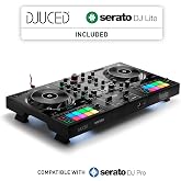 Hercules DJControl Inpulse 500-2-Deck DJ Controller for Serato &amp; DJUCED | 2-deck DJ controller for Serato &amp; DJUCED featuring fold-out feet, metal backing plate, Beatmatch Guide &amp; built-in audio