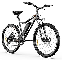 5TH WHEEL Discover Electric Bike for Adults, 750W Peak Motor Electric Bicycle 37KM/H 26" Commuting Electric Mountain Bike, 70