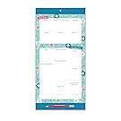 Boxclever Press Menu & Shopping Magnetic Fridge List. A magnetic notepad with shopping list and weekly meal planner. Clip-on pencil, pocket for receipts and vouchers.