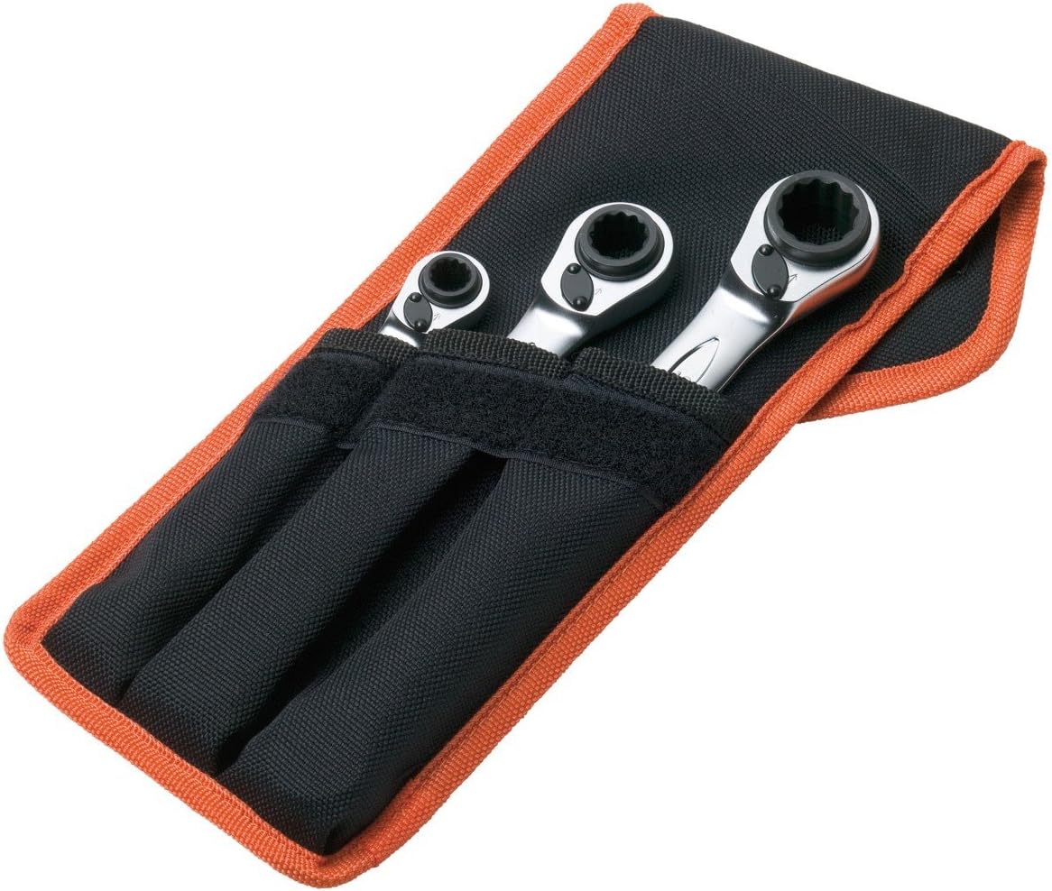 Reversible Ratchet Spanners Set 3 Piece 8 19mm Amazon.co.uk DIY & Tools