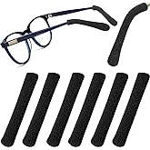 UpinFun Glasses Ear Cushion, Eyeglasses Temple Tips Sleeve Protectors, Eyeglass Ears Behind Guards Ends Arm Covers