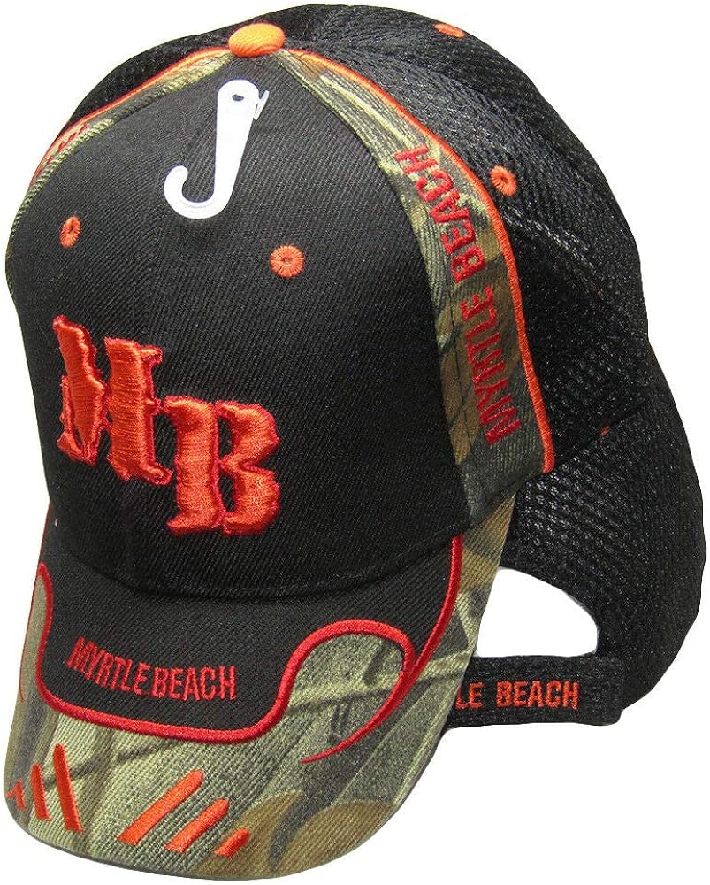 Myrtle Beach South Carolina Clemson Orange Black Camouflage