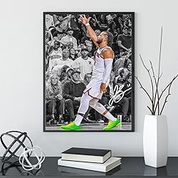 Basketball Superstar Jalen Brunson Signed Poster