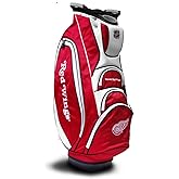 Team Golf NHL 10-Way Top with Integrated Dual Handle & External Putter Well, Cooler Pocket, Padded Strap, Umbrella Holder & Removable Rain Hood