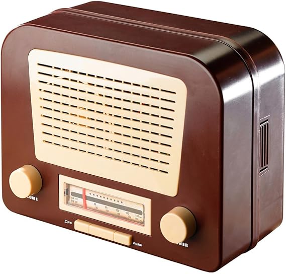 Radio vintage FM y caja joyero: Amazon.es: Electrónica