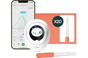 Mira Ultra4 Fertility Monitor & Ovulation Test Kit, Track 4 Key Fertility Hormones LH, PdG, E3G, and FSH for Family Planning & Pregnancy, Digital Results at Home with the Analyzer + Mira App, 20 Tests