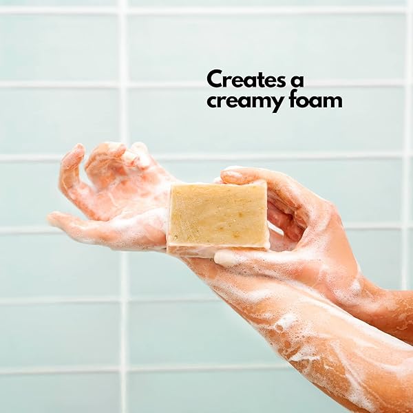SOAPFACTORY ORGANIC SOAP BAR WITH PATSCHULI AND YLANG YLANG FOR FACE AND BODY, 100% NATURAL FACIAL CLEANSER, ORGANIC CERTIFIED, VEGAN, CRUELTY FREE, HANDMADE, 3.88 OUNCE