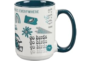 The Memory Company Officially Licensed NFL - Philadelphia Eagles 15oz Team Spirit Mug