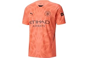 PUMA Men’s Manchester City FC 2024/25 Soccer Goalkeeper Jersey