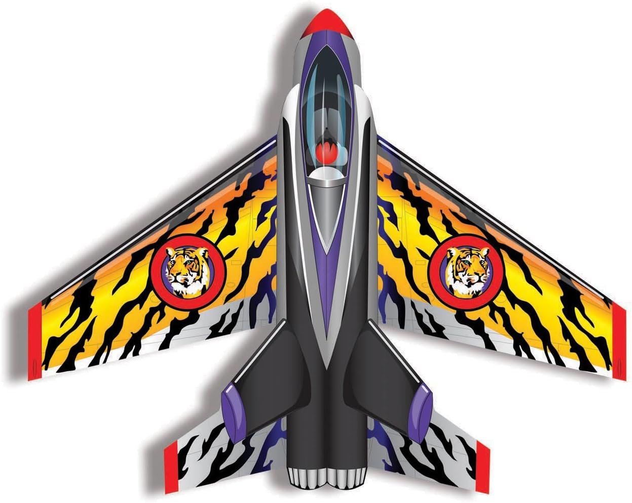 Flying Aces 37 Inch Supersonic Poly Airplane Kite