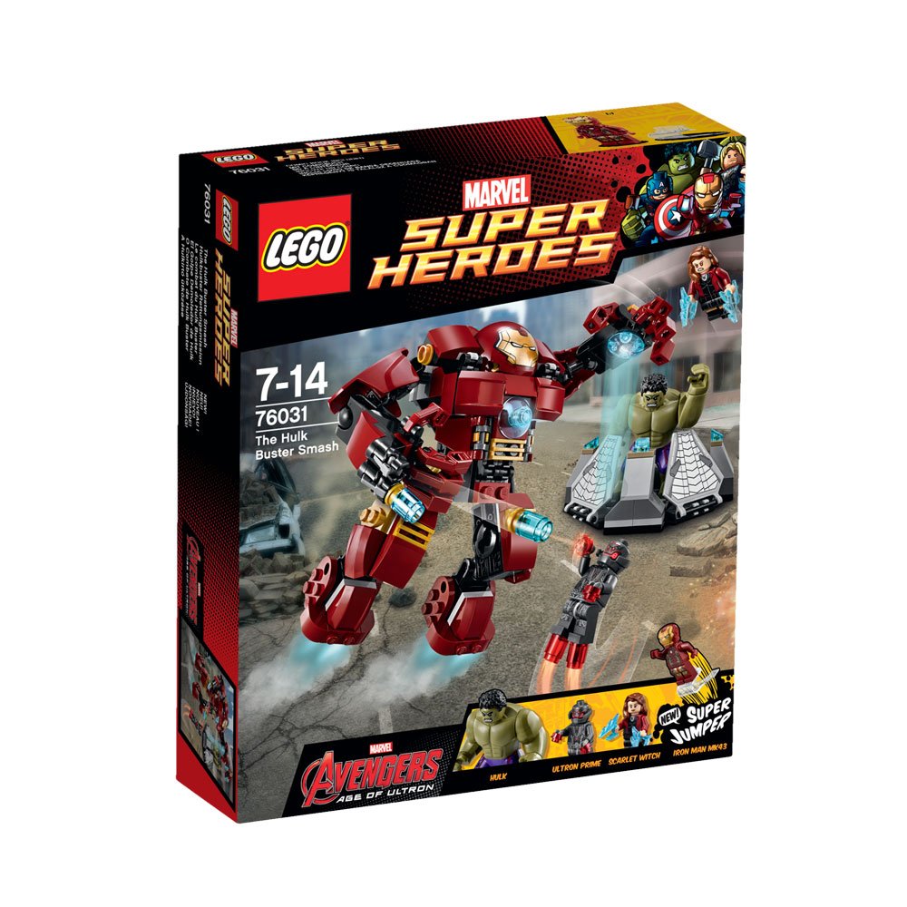 LEGO Superheroes 76031 Age of Ultron: The Hulk Buster Smash