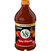 V8 Spicy Chipotle 100% Vegetable Juice, 46 fl oz Bottle