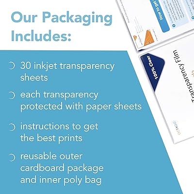 overhead projector sheets printing