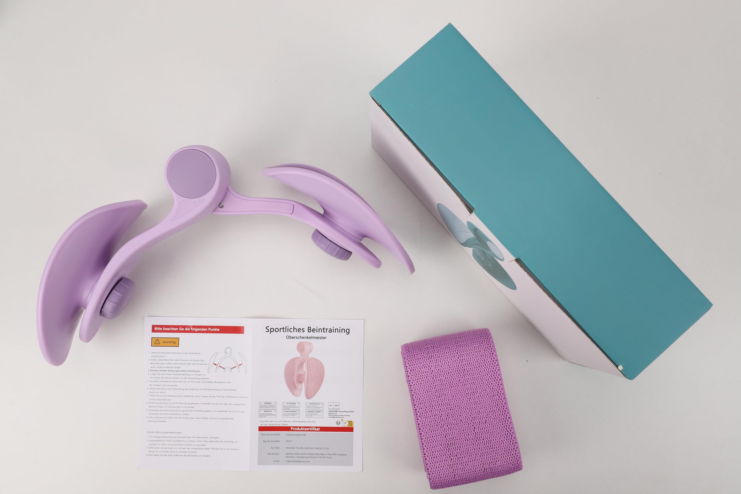 Thigh Trainer Kegel Exerciser, Pelvic Floor Trainer, Kegel Trainer for Postpartum Rehabilitation, Trimmer Inner Thigh, Thigh Toner Workout