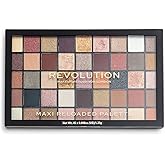 Makeup Revolution Maxi Reloaded Palette, Eyeshadow Palette, 45 Highly Pigmented Neutral Shades, Large It Up, 1.35g