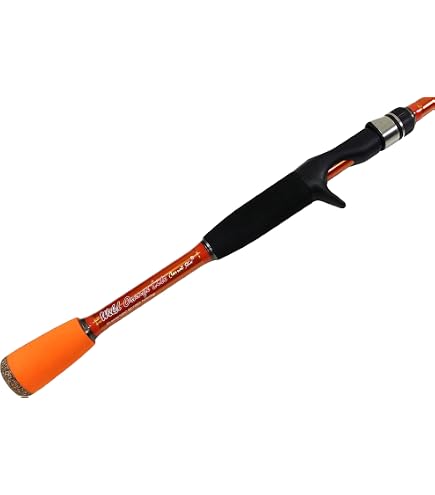 carrot stick fishing pole Amazon.com : Carrot Stix Spinning PRO Wild Wild Orange Fishing Rod (6' 7