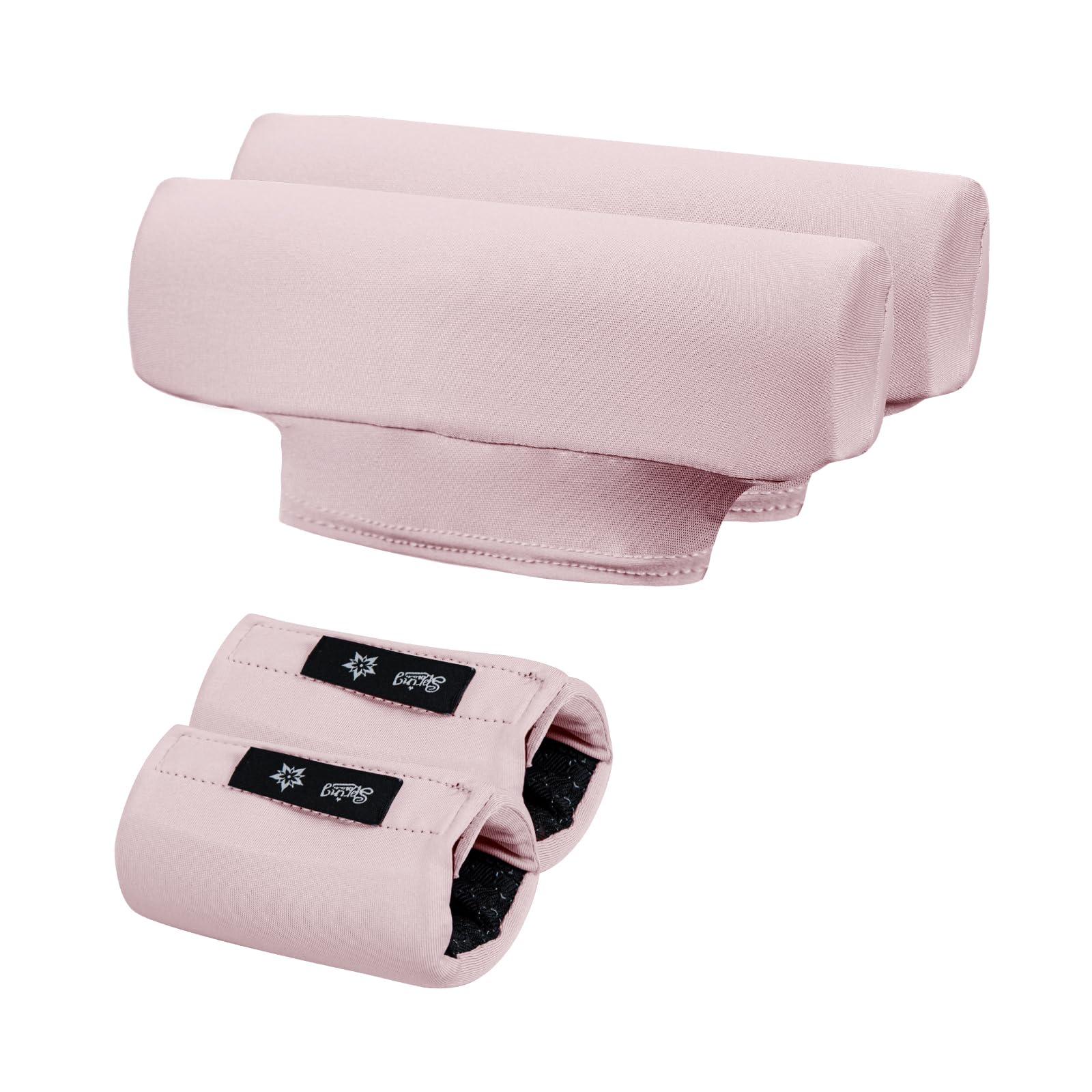 Photo 1 of Underarm Crutch's Pad and Hand Grip Covers Universal Forearm Handle Padded Cushion Sets Accessories for Crutches Pads for Armpits (Pink)