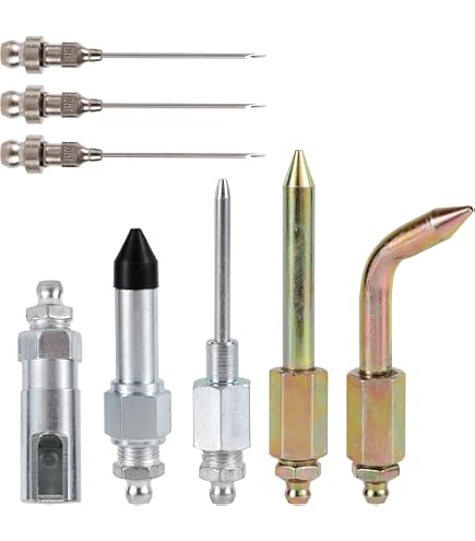 Adaptateur Pour Pistolet à Graisse – Tuyau 30 Cm Avec Coupleur Coudé 90°, Orchideeknc