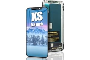 EFAITHFIX for iPhone Xs Screen Replacement 5.8 Inch LCD Display 3D Touch Screen Full HD Digitizer Frame Assembly Compatible with Model A1920,A2097,A2098,A2099,A2100 with Waterproof Adhesive, No Tools