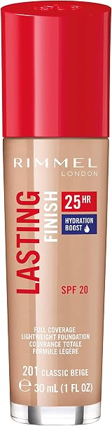 Rimmel Lasting Finish 25 Hour Foundation Classic Beige 30ml