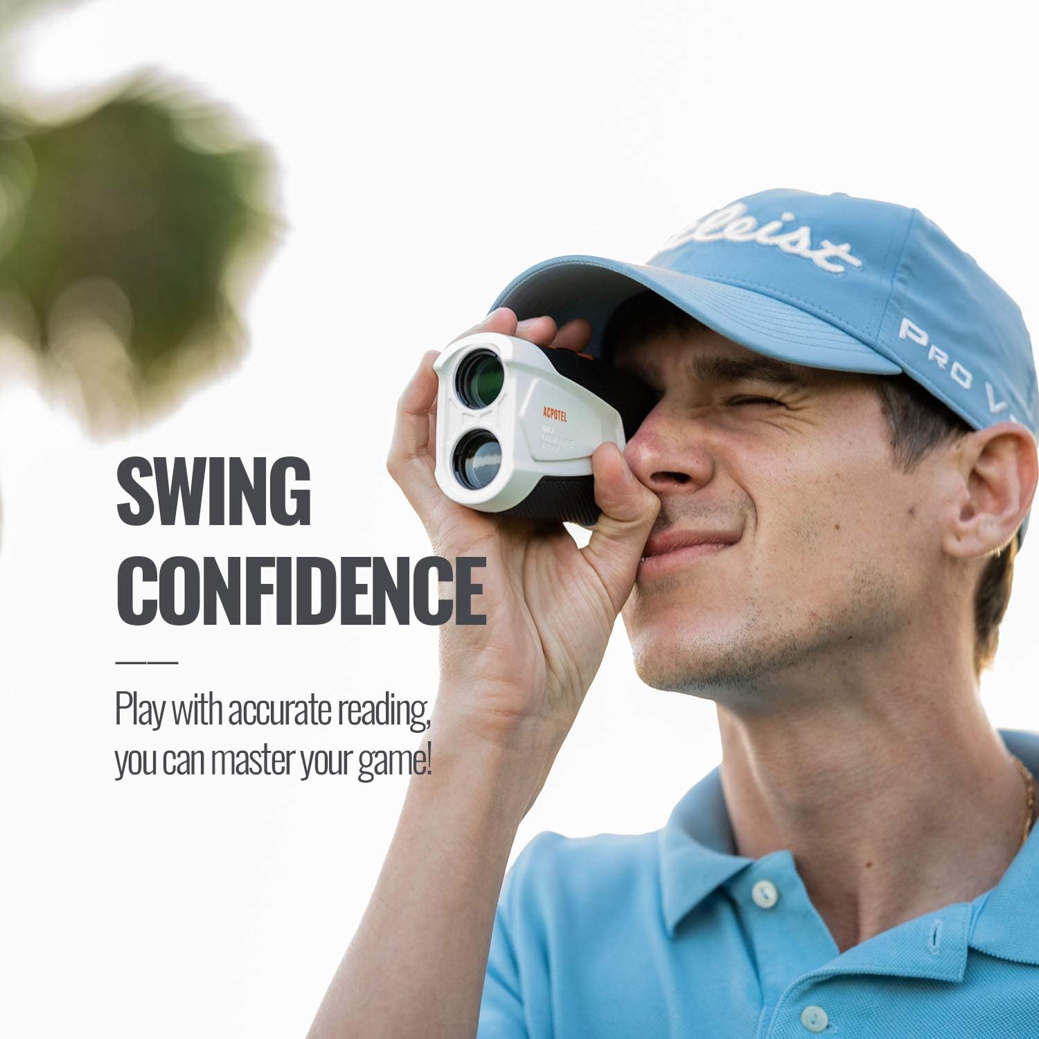 ACPOTEL Golf Rangefinder, 650 Yards Golf Rangefinder with Slope, Laser Rangefinder with 4 Modes (Slope Adjust/Flag Lock/Speed/Distance), 6X Magnification Golf Laser Rangefinder, Accurate/Easy to Use : Sports & Outdoors