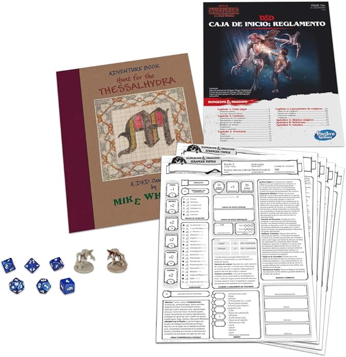 Stranger Things Dungeons and Dragons (Hasbro 5010993642595): Amazon.es: Juguetes y juegos