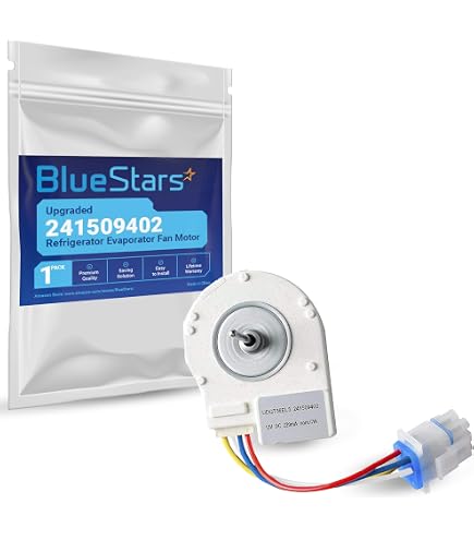 BlueStars WR60X10185 Refrigerator Evaporator Fan Motor - Replacement For GE & Hotpoint Models, 6-Pin Plug - View #10