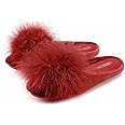 BCTEX COLL Women's Cozy Velvet Memory Foam House Slipper, Ladies Fuzzy Bedroom Slipper Non-slip Sole