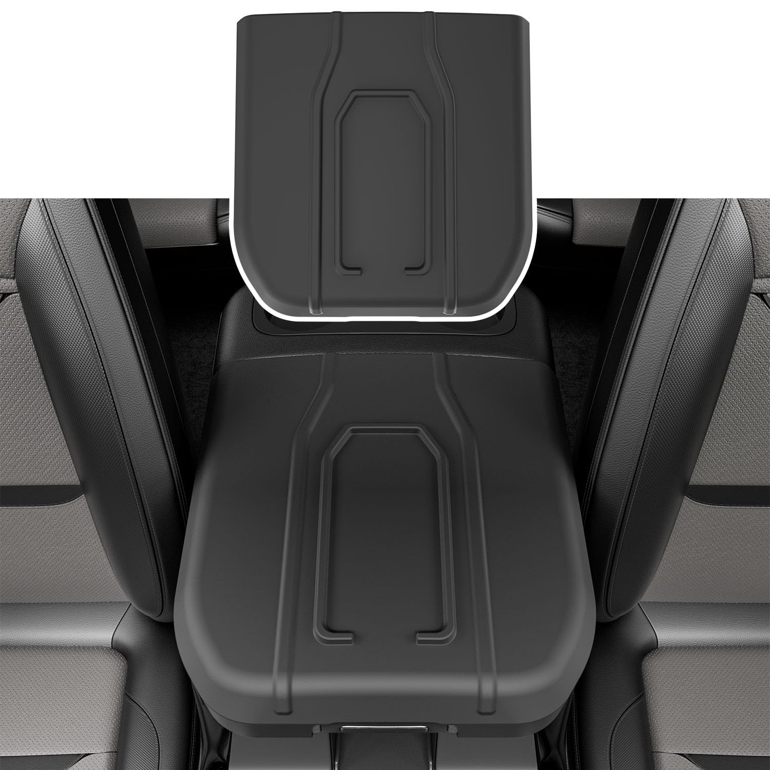 View 1 of CZmenghe Center Console Armrest Cover Compatible with 2019-2025 Chevy Silverado GMC Sierra Armrest Cushion Middle Console Cover Lid Replacement for 2019-2025 Chevy Silverado Accessories