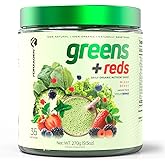 Forzagen Vegan Greens & Reds Superfood Powder - Organic Super Greens Powder | Premium Veggie Powder Supplement | 35 Servings Reds and Greens Superfood Powder