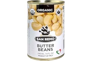 San Remo Organic Butter Beans, 398ml
