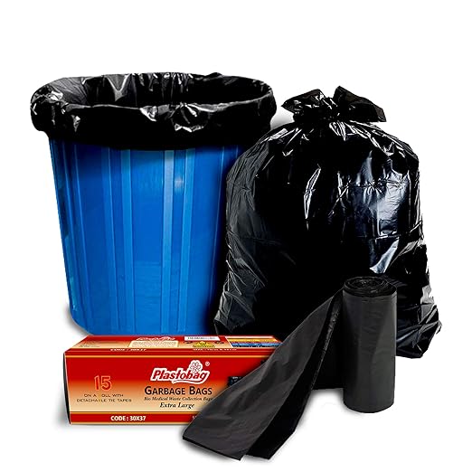Plastobag Garbage Bag XLarge Size for HomeKitchenOffice Premium