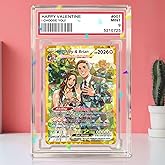 CustomsMerch Personalized Poke Anniversary Card, Custom Photo Anime Wedding Card, Custom Gifts for Couple, Valentines Day Gift for Him, Poke Lovers Gifts A1 Love