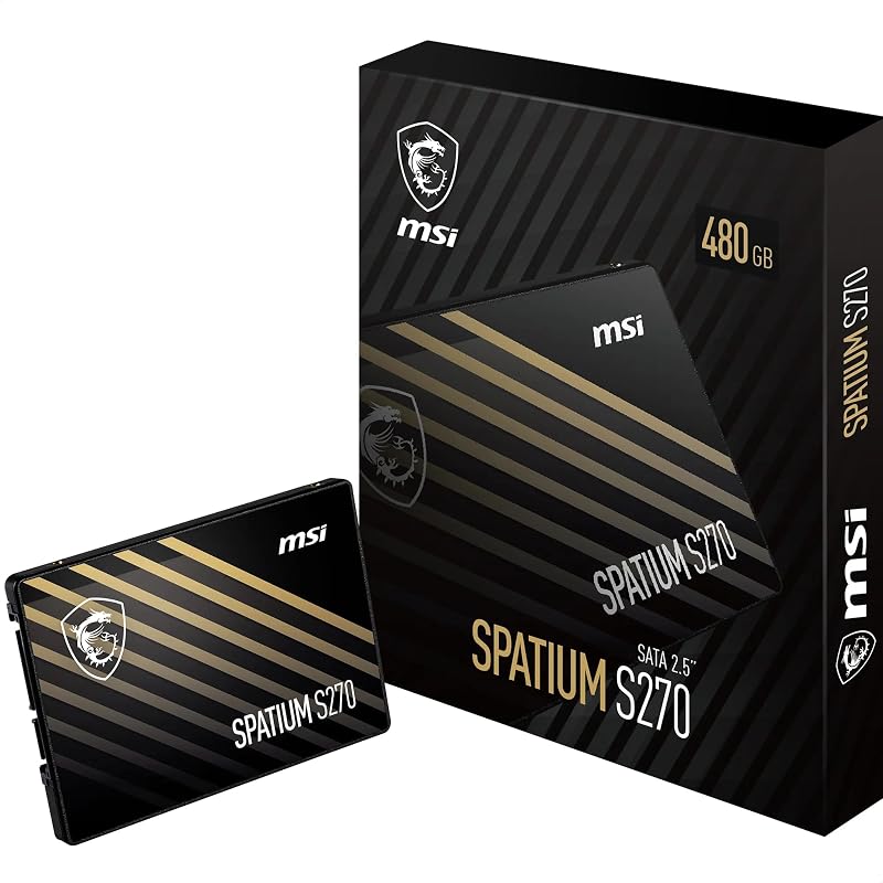 MSI SPATIUM S270 SATA 3 2.5 480GB SSD
