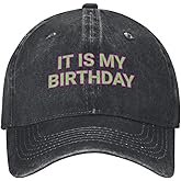 ZFPKWJY Its My Birthday Baseball Cap Funny Birthday Baseball Hat for for Men Women