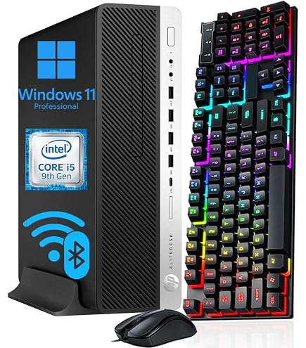 Amazon.com: HP EliteDesk 800 G5 SFF Desktop Computer PC, Intel