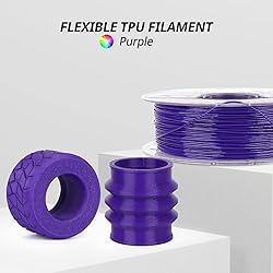 AMOLEN TPU 3D Printer Filament 1.75mm, Flexible
