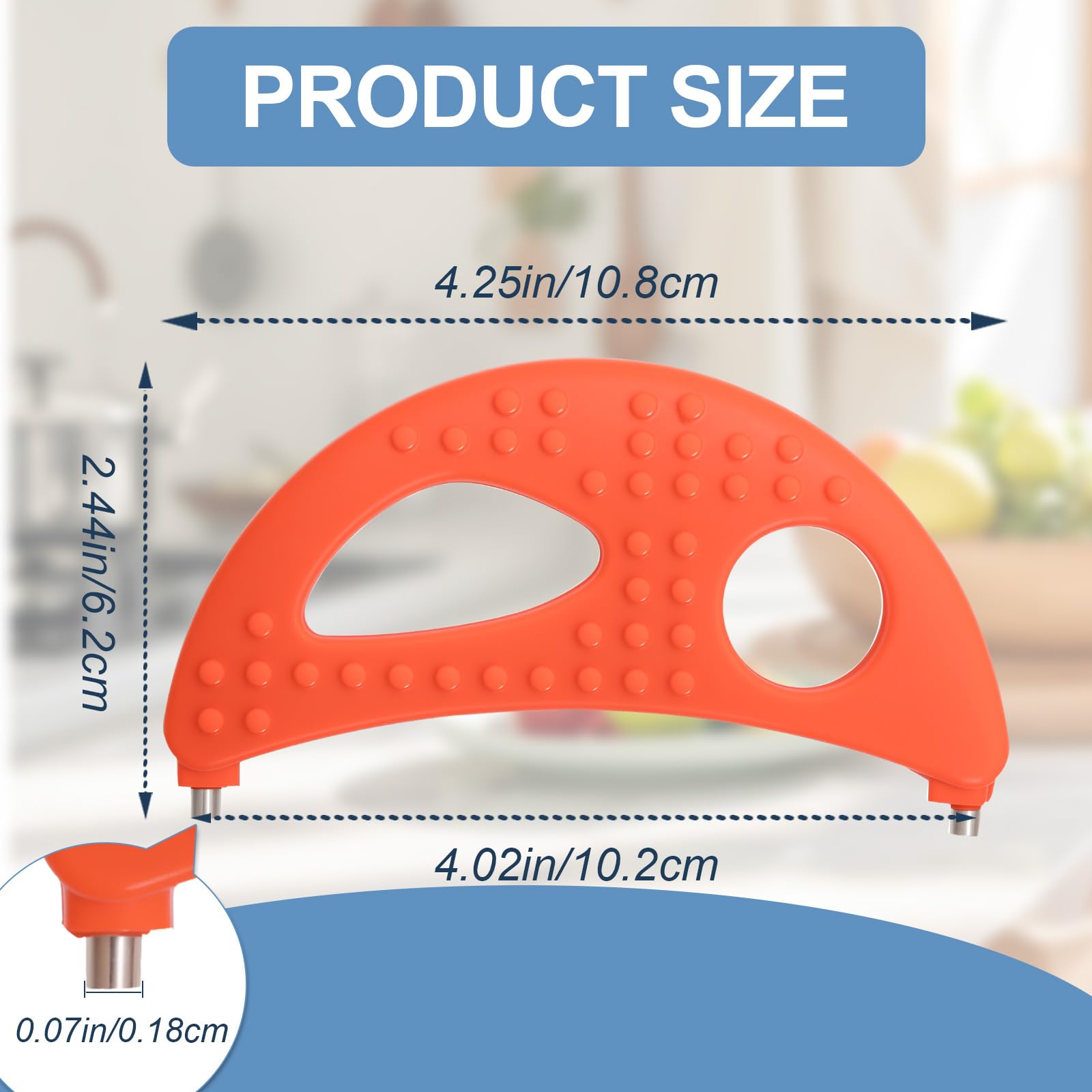 Crescent Tool Compatible with Jack Lalanne Power Juicer CL003AP E1188 E1189 MT1000, Juicer Repalcement Parts, Easy Install Replacement Kit for Home