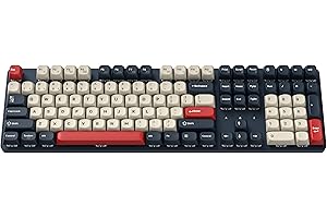Keychron KJ5 Wireless Mechanical Keyboard, 2.4 GHz Bluetooth QMK 100% Layout RGB, Hot-swappable Banana Switch Compatible with