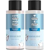 Love Beauty and Planet Volume and Bounty Thickening Coconut Water & Mimosa Flower Shampoo and Conditioner, 2 count Paraben Fr