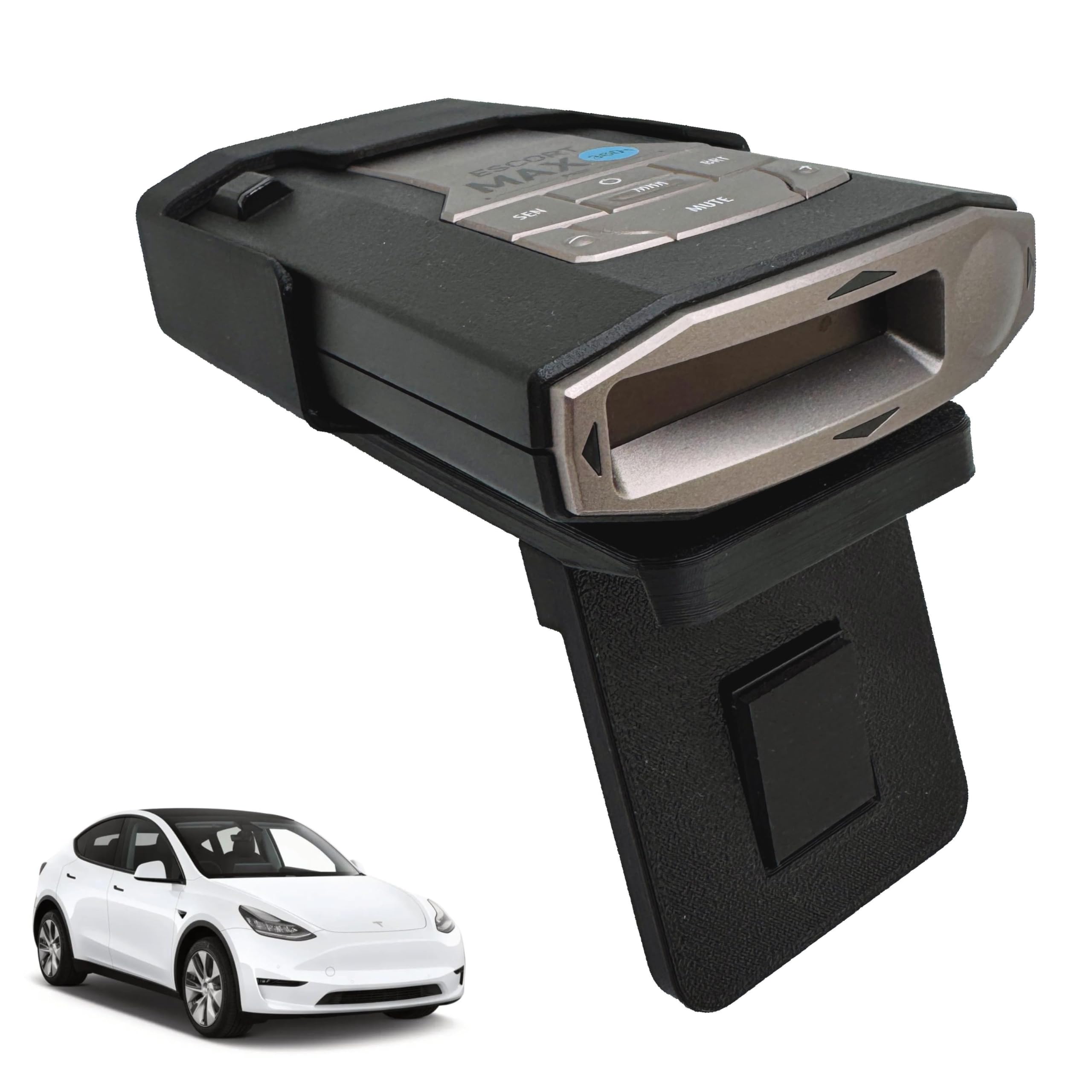 Photo 1 of Bartallama3D Radar Holder for Escort Max 360 MKII Compatible with Tesla Vehicles - Black